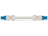 Wago 771-8982/016-702 connection cable 2x1.5mm² BuSt, 7m, ws