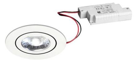Brumberg 39421074 230V AC 6W 400K white LED recessed ceiling spotlight