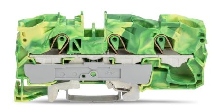 Wago 2016-1307 TOPJOB S 16qmm green-yellow 3 conductor protective conductor terminal