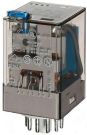 Finder 60.13.9.220.0020 3 changeover contacts 10A coil 220V industrial plug-in relay