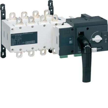 Hager HIB425M changeover switch with motor drive 4-pole 250A