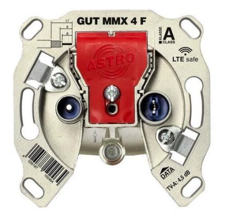ASTRO Strobel 00540441 GUT MMX 4 F multimedia socket
