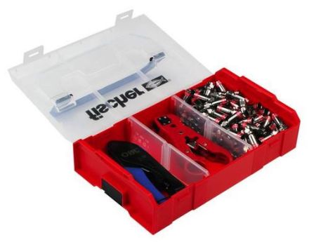 ASTRO Strobel 00718003 KR-SET QM 1 x KRA07 100 x FKS06QM 1 x KR compression connector assembly set
