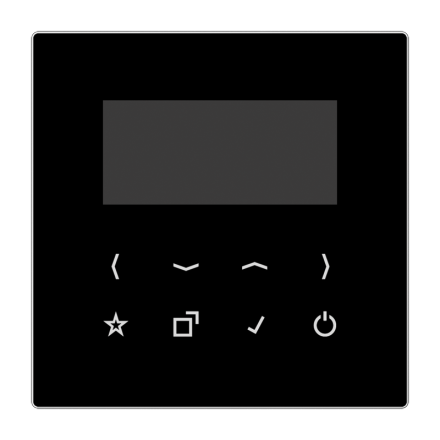 Jung DABLS-DISPSW DAB+ display for the Smart Radio DAB+, LS series, black