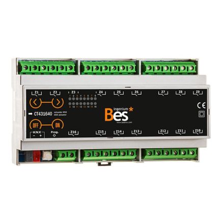 BESKNX CT431640 KNX universal actuator 16 A electr. Buttons | 16x