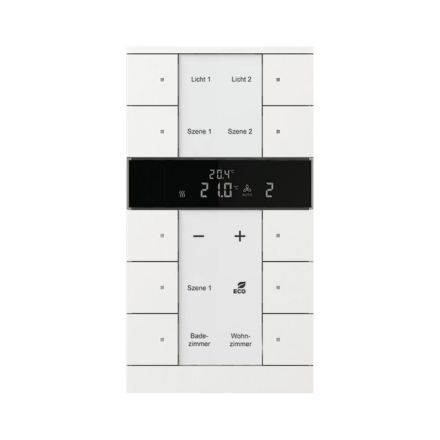 BUSCH-JAEGER SBR/U10.0.11-884 KNX-RTR Tenton | 10-way | studio white matt