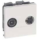 Legrand 078787 Msc TV/R through-box 2m Ws