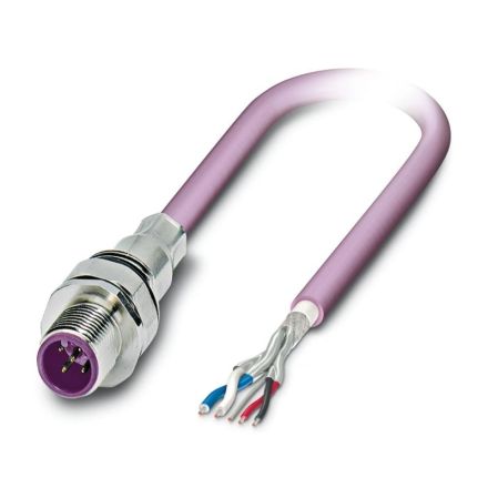 Phoenix Contact 1525636 SACCEC-M12MS-5CON-M16/ 1,0-920 Bus system flush-mounted connector