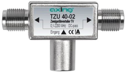Axing TZU04002 two-device distributor