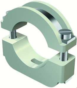OBO Bettermann 3015 17 light grey 10-17mm Blitz-ISO clamp, 2157179