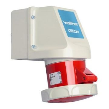 Walther 119 5x16A CEE wall socket