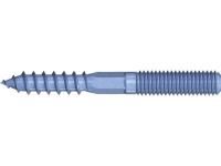 Reisser 000306S021-0800609-1 Hanger bolts RN 306, M 8 x 60, steel, galvanized, blue pass., pack of 50