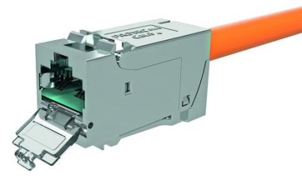 PROTEC.net 05300697 PNKM Cat6A-ISO 1xRJ45s AWG22-24 Keystone module designable