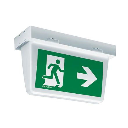 EsyLux EN10077203 LED emergency light SLX 32 LEDi High Cover 3h white