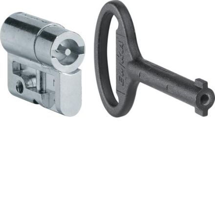 Hager MES-PHZDB3 double bit 3mm profile half cylinder insert