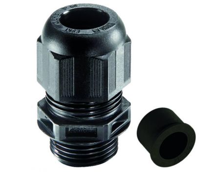 Wiska 10064997 ESKV-RDE 40 M40x1,5 IP68 RAL9005 plastic cable gland