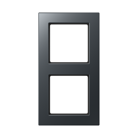 Jung AC582BFANM frame 2-way, vertical and horizontal mounting, thermoplastic painted, A CREATION, matt anthracite
