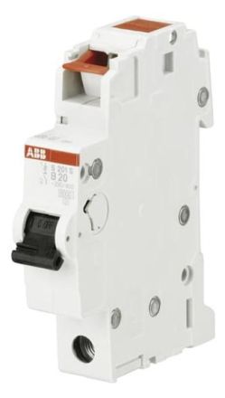 ABB Stotz-Kontakt 2CDS251002R0204 S201S-C20 C20A 1-pole 6kA circuit breaker