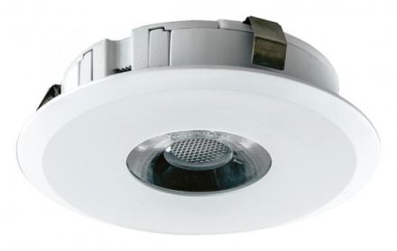 EVN L23030102 3W 285lm 3000K 35° round white LED recessed ceiling spotlight