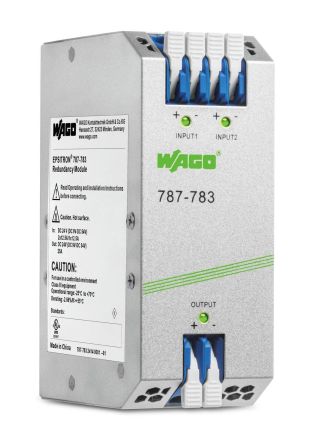 Wago 787-783 24VDC 12.5A diode redundancy module
