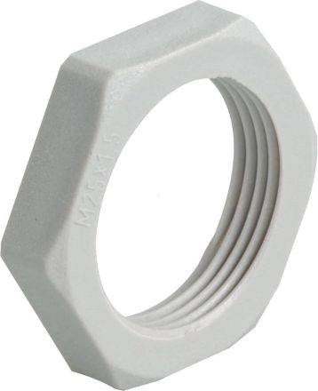 Kaiser 8217 plastic RAL7035 AGRO lock nut M16x1,5, 8217