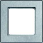 Hochköpper 00184591 1gang Nova stainless steel brushed aluminum frame