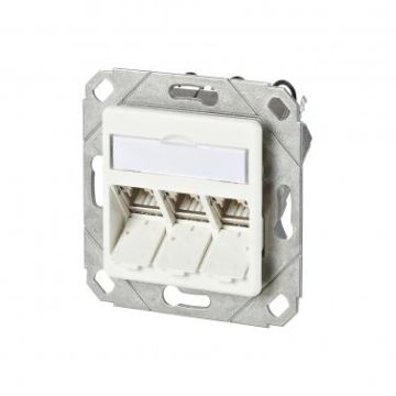 METZ CONNECT 3 Port 180° UPk RAL9010 C6A module, 130B11D31102-E