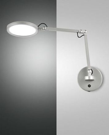Fabas Luce 3551-21-212 9W 1135lm 2700-5500K Alu dim LED wall light LB23
