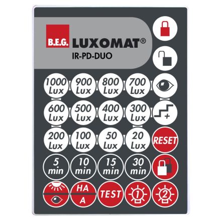 BEG 92092 IR-PD-DUO infrared remote control
