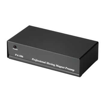 Hama stereo phono preamplifier PA 506 with power supply