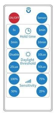 Dotlux 5430 for LED bar light LIGHTBARsensor remote control