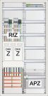 ABN eHZ 2Z 1V 1APZ sHS/OKK IP43 SK2 5-pole meter cabinet (S27EA420)