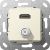 Gira 567501 HDMI, SAT F-socket Gender Changer insert cream white
