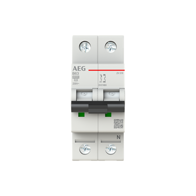 Busch-Jaeger 2CDS271188R0635 Elfaplus 10kA B63A 1P+N circuit breaker