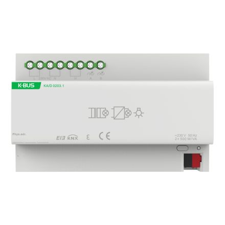 GVS 635557 KNX dimming actuator | 2-fold
