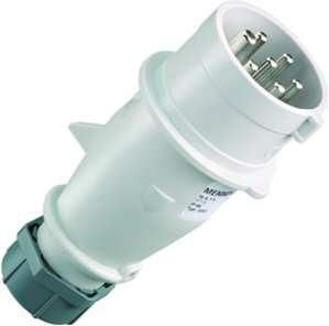 Mennekes 1053 AM-TOP 16A 7-pin 1h IP44 HW/VN plug