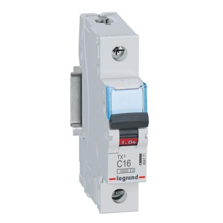 Legrand 404171 circuit breaker TX3 C16A 1-pole 10kA 1M