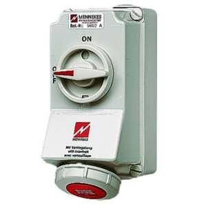 Mennekes 5603A 16A5P 6H400V DUO IP67 CEE wall socket