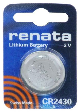 Hückmann 126415 Renata CR2430 blister pack lithium button cell