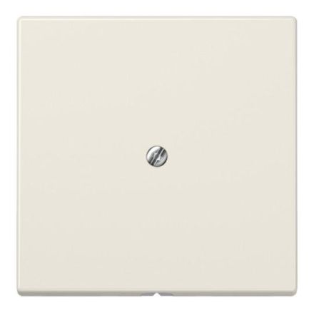 Jung LS990A cable outlet with strain relief, Duroplast, LS series, white