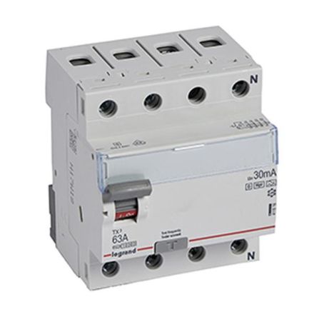 Legrand 411816 FI/LS switch TX3 63A 4P 30MA AG