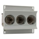 Mersen 01731.272000 1731.272 D02 63A 400V 3-pole quick-release NEOZED fuse base