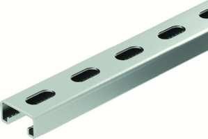 OBO Bettermann MS4121P2000A4 perforated SW 22mm 41x21 profile rail, 1122476