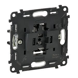 Legrand 752010 changeover switch N-terminal, (grey)