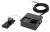 Kopp 939647017 VersaHIT 1x socket 2x USB black power strips
