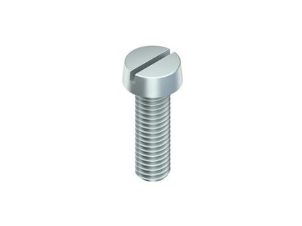 Niedax ZM6X16 M6 with slot L: 16mm blue passivated cylinder head screw