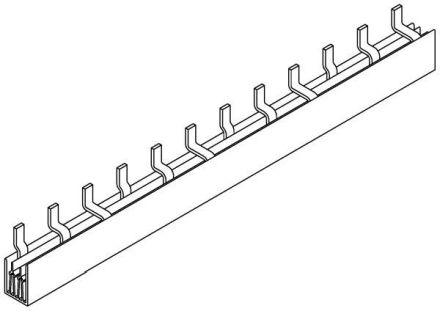 Pollmann 2225359 S-3L-27-1000/25 3-pole 25qmm phase busbar pin