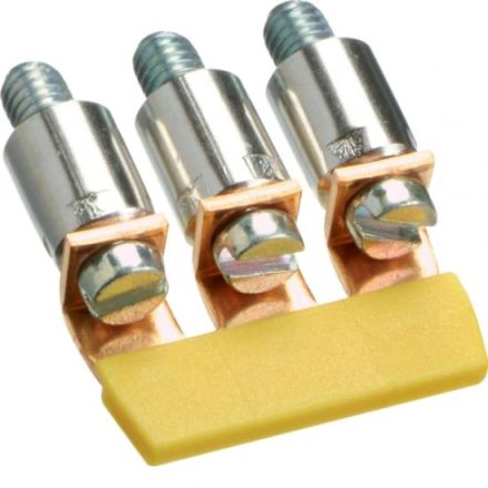 Hager KWJ04B3 connecting bridge 4qmm 3-way insulated