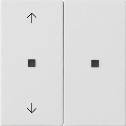 GIRA 510827 KNX-RF operating top unit System 55 | 2-way, arrows | pure white satin finish