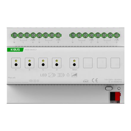 GVS 88188773 KNX universal dimming actuator | 4-way, KNX-Secure